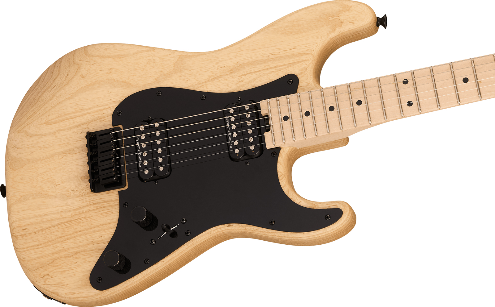 Charvel So-cal Style 1 Hh Ht Mpl Pro-mod 2h Ht Mn - Natural Ash - E-Gitarre in Str-Form - Variation 3