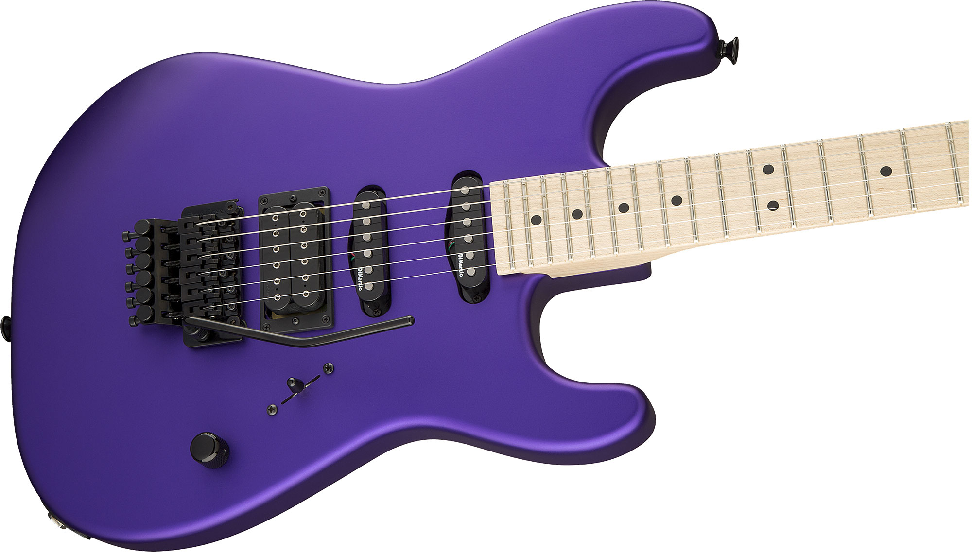 Charvel San Dimas Style 1 Hss Fr M Usa Select Dimarzio Fr Mn - Satin Plum - E-Gitarre in Str-Form - Variation 3