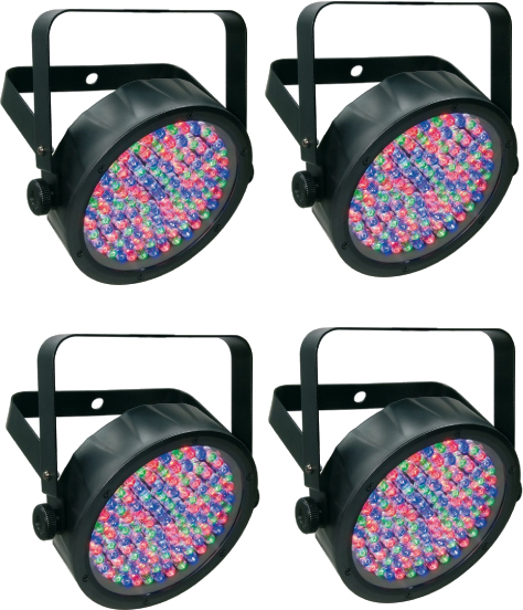 Chauvet Dj 4 X Slimpar56 - Lighting Set - Main picture