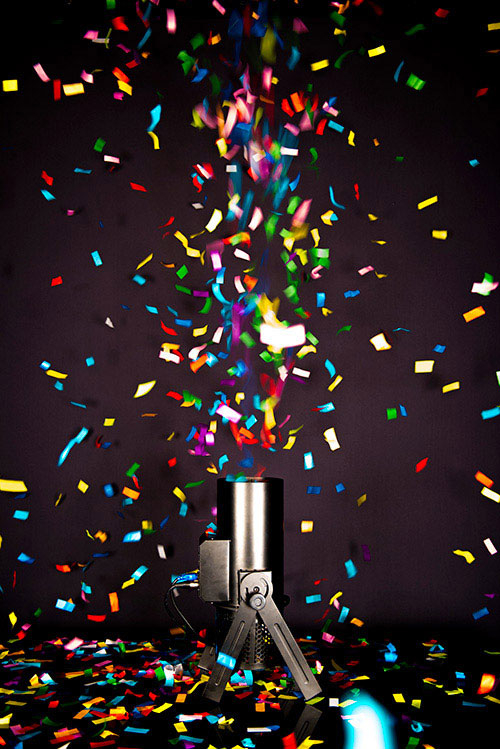 Chauvet Dj Frc Recharge Confetti Multicolor - Konfettikanone & Pyrotechnik - Variation 2