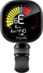 Stimmgerät für gitarre Cherub WST-675-BLK A Pince Ecran LCD Auto Power-off