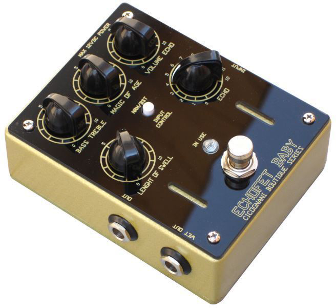 Cicognani Engineering Echofet Baby Boutique - Reverb/Delay/Echo Effektpedal - Variation 2