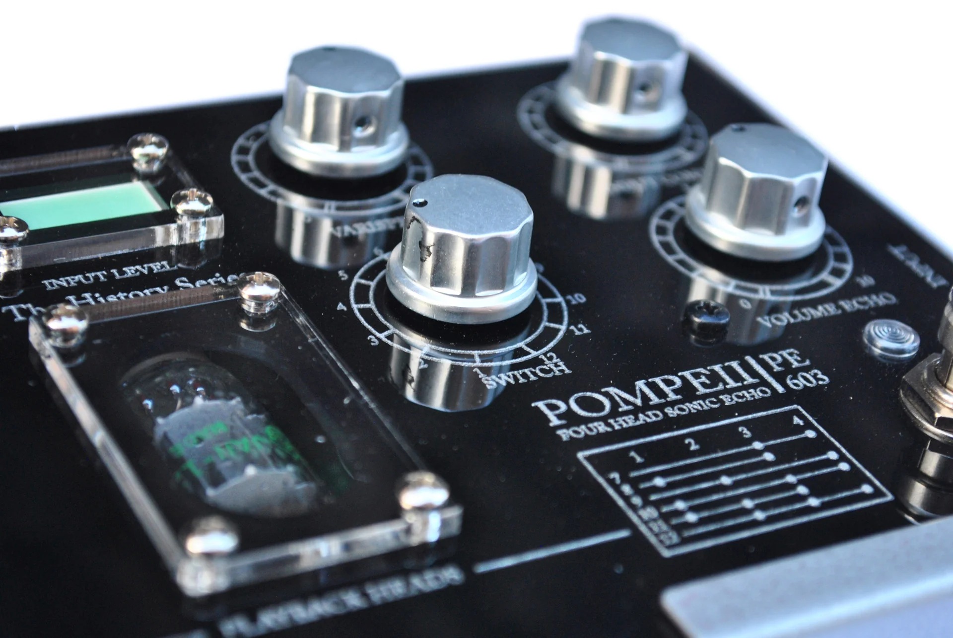 Cicognani Engineering Pompeii Pe603 Four Head Sonic Echo History - Reverb/Delay/Echo Effektpedal - Variation 3