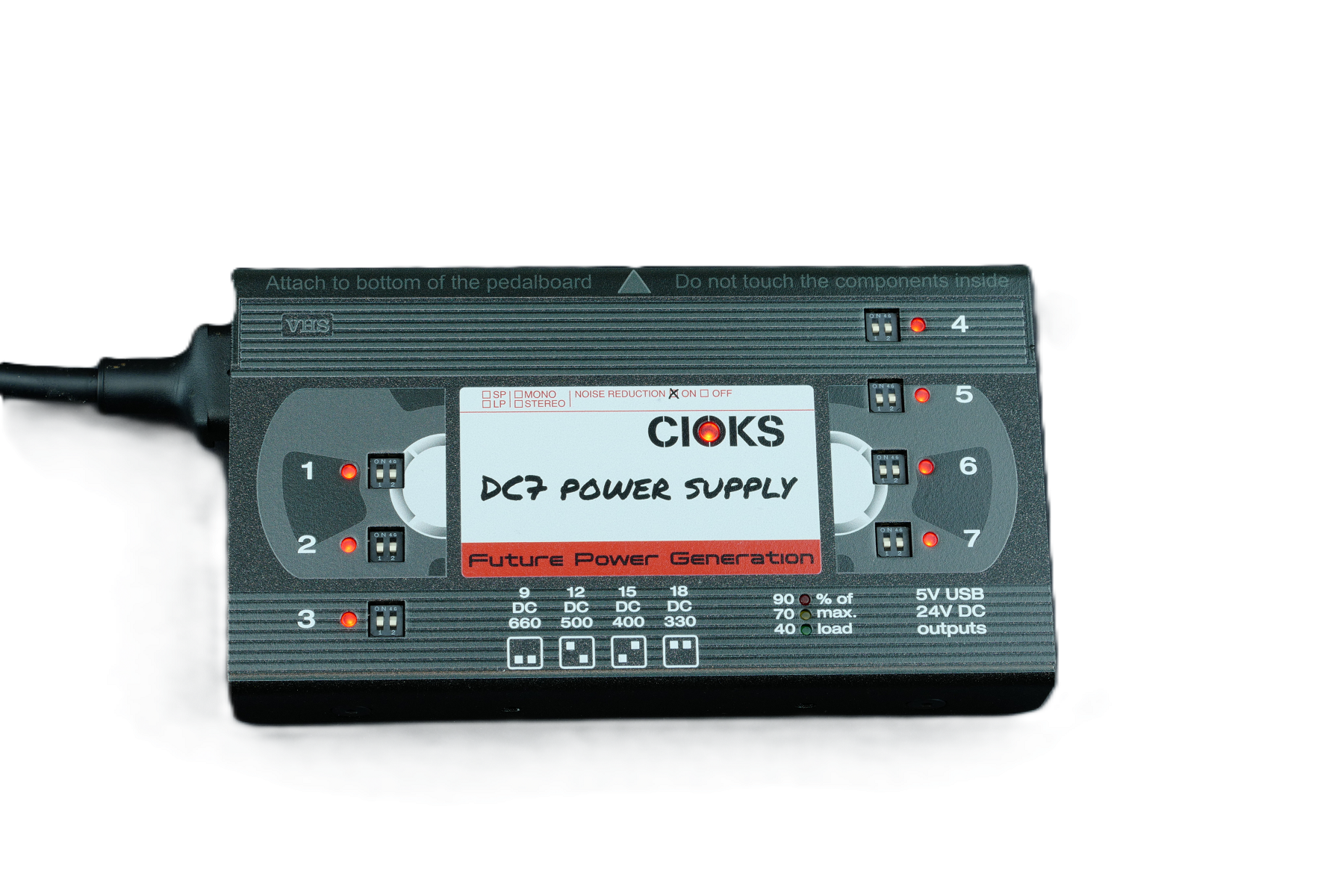 Cioks Dc7 Vhs Limited Edition - Netzteil für Effektpedale - Variation 1