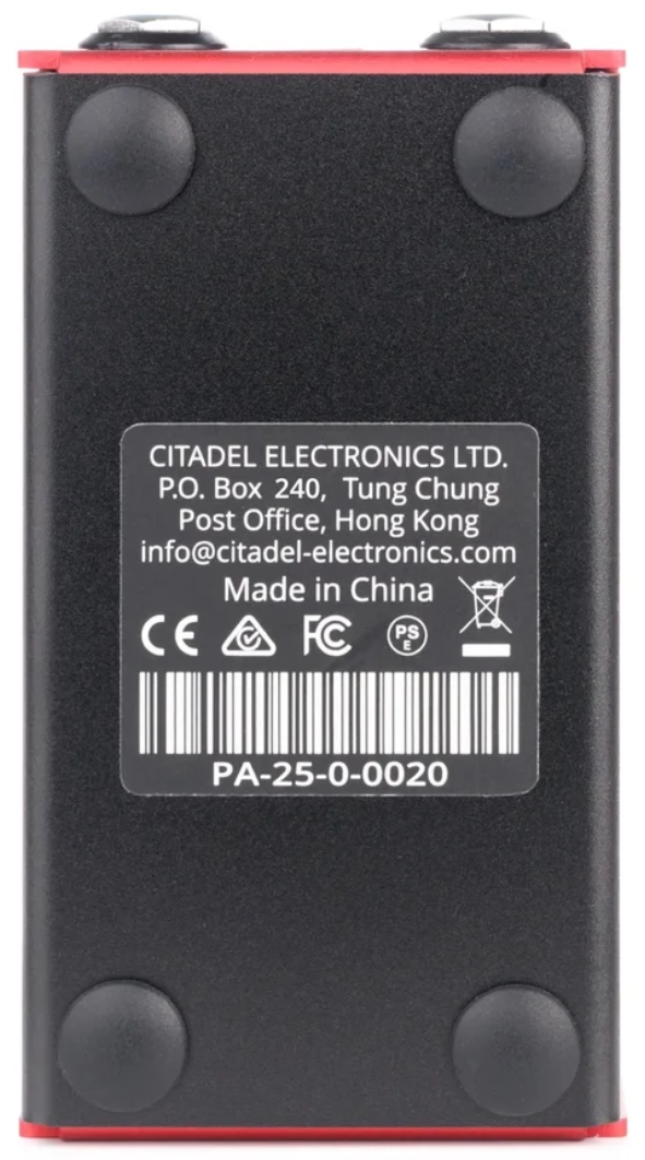 Citadel Electronics Ltd Particle Drive Overdrive - Overdrive/Distortion/Fuzz Effektpedal - Variation 3