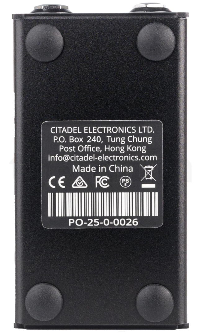 Citadel Electronics Ltd Plutonium Overdrive - Overdrive/Distortion/Fuzz Effektpedal - Variation 3