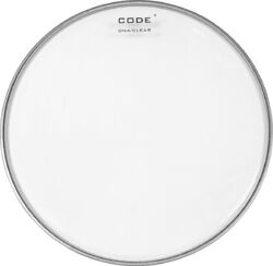 Fell für tom Code drumheads DNA Transparente - 12 inches
