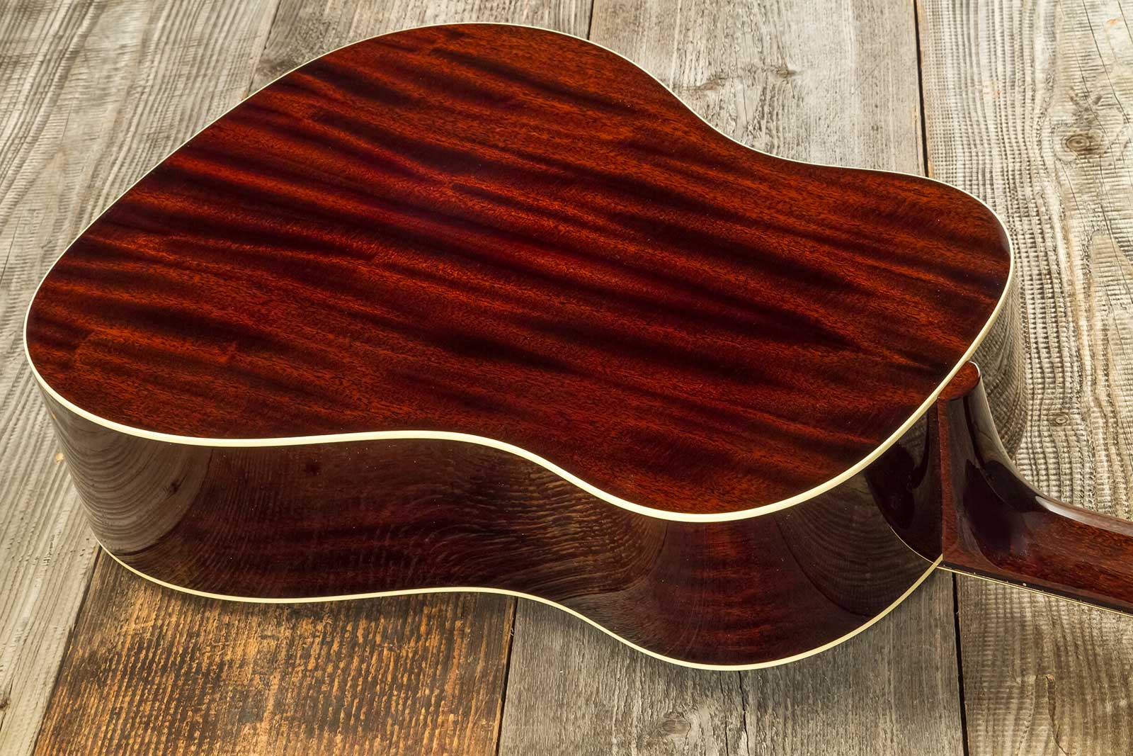 Collings Cj-45 T Traditional Dreadnought Epicea Acajou Rw #34450 - Sunburst - Folk-Gitarre - Variation 5