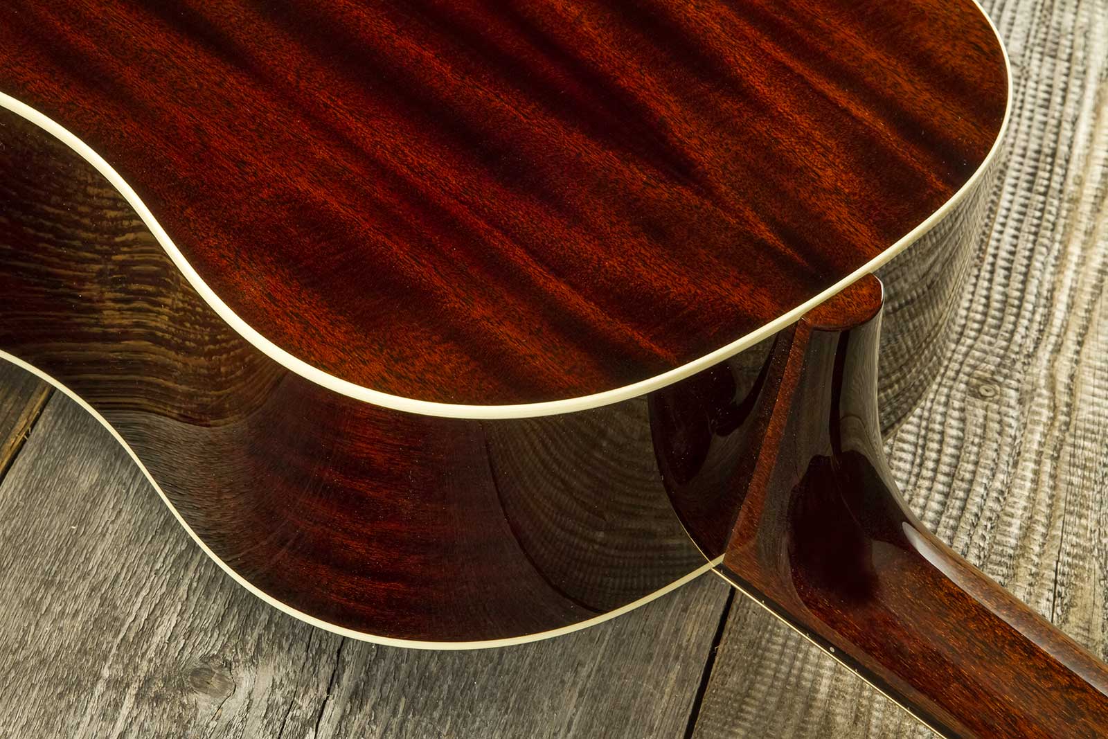 Collings Cj-45 T Traditional Dreadnought Epicea Acajou Rw #34450 - Sunburst - Folk-Gitarre - Variation 6