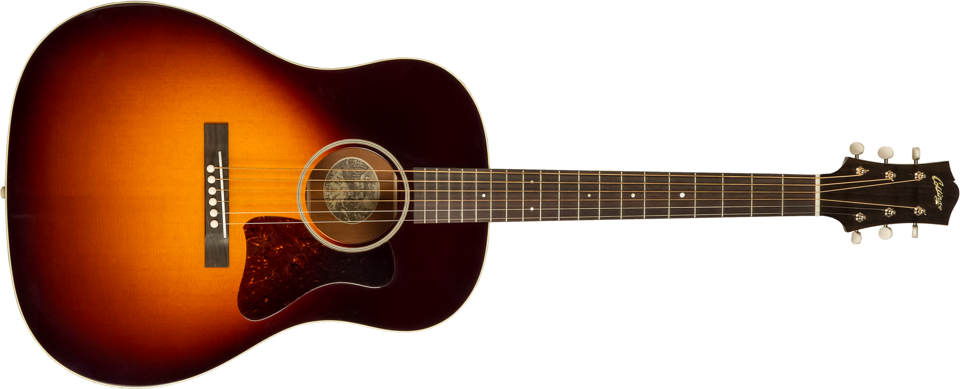 Collings Cj-45 T Traditional Dreadnought Epicea Acajou Rw #34450 - Sunburst - Folk-Gitarre - Main picture