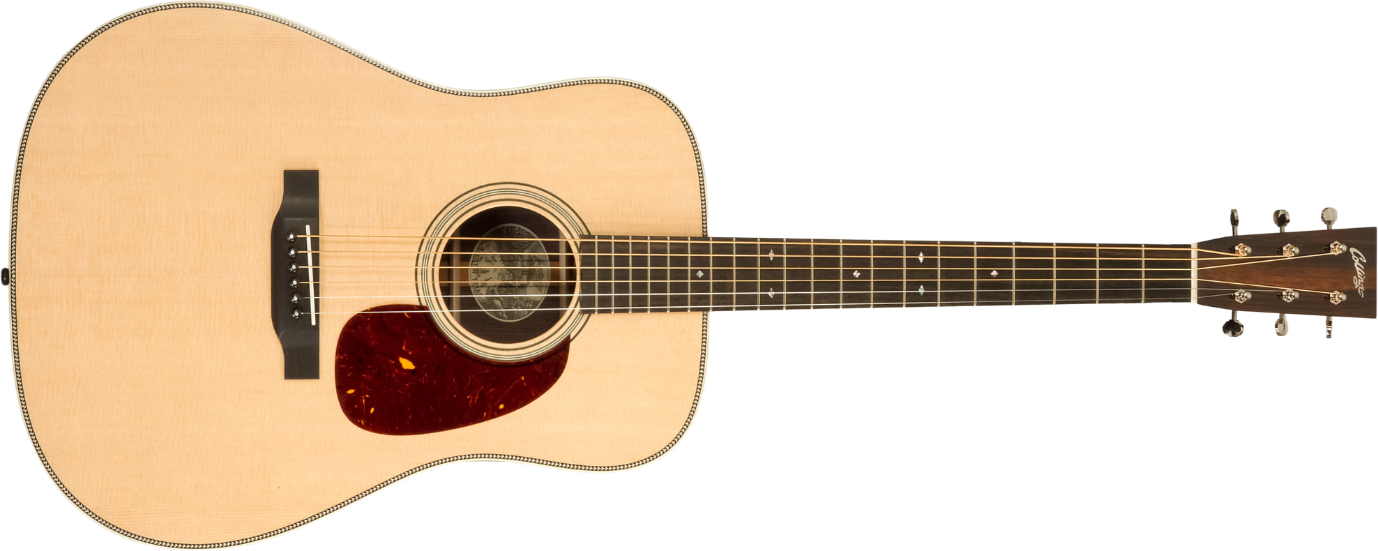 Collings D2h Standard Dreadnought Epicea Palissandre Eb #35203 - Natural High Gloss - Folk-Gitarre - Main picture
