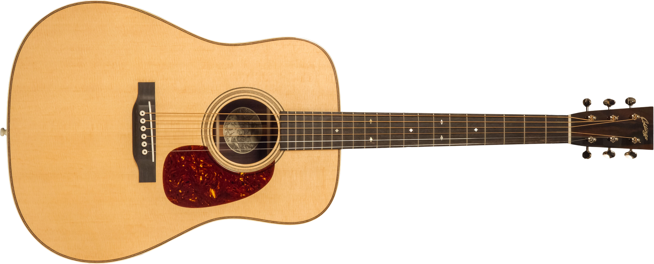 Collings D2h T Traditional Dreadnought Epicea Palissandre Eb #34834 - Natural Aging Toner - Folk-Gitarre - Main picture