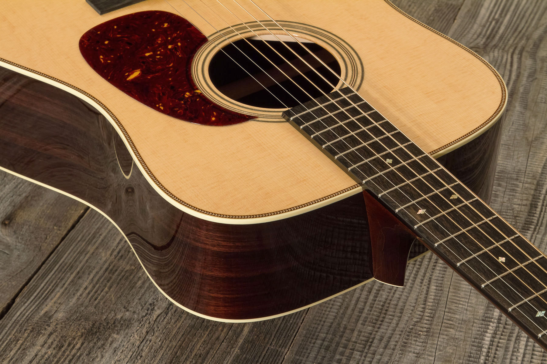 Collings D2h T Traditional Dreadnought Epicea Palissandre Eb #34834 - Natural Aging Toner - Folk-Gitarre - Variation 4