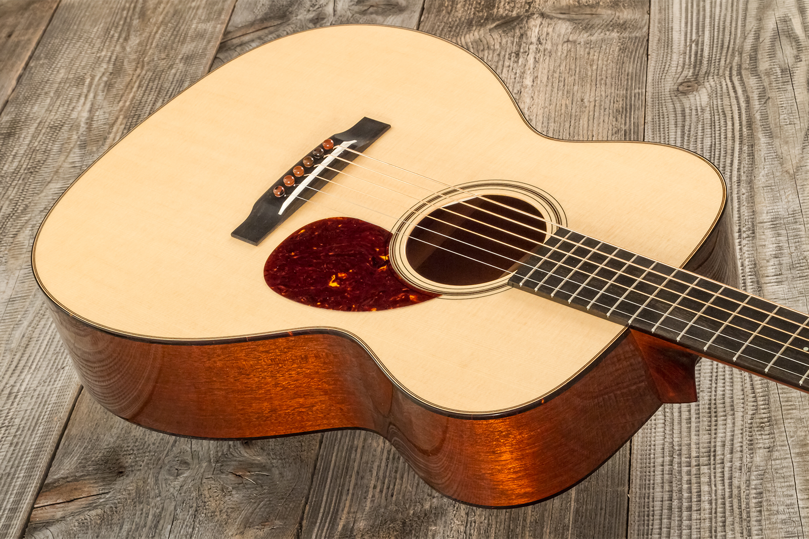 Collings Om1t Traditional Orchestra Model Epicea Acajou Eb #35214 - Natural High Gloss - Folk-Gitarre - Variation 2