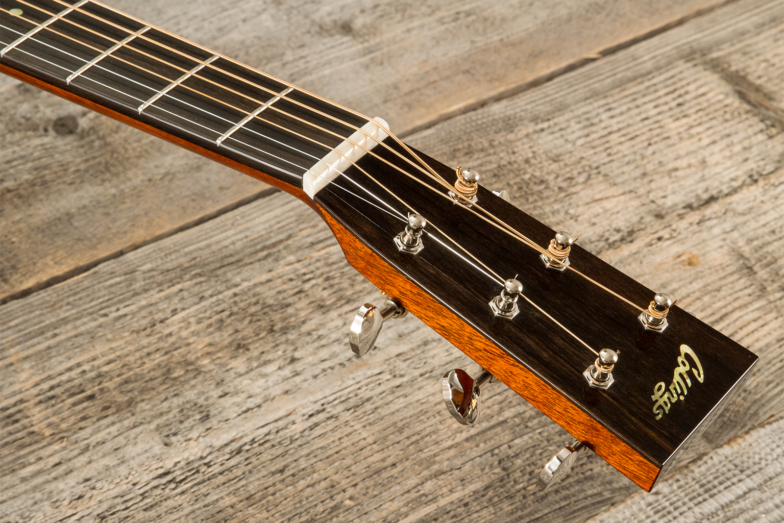 Collings Om1t Traditional Orchestra Model Epicea Acajou Eb #35214 - Natural High Gloss - Folk-Gitarre - Variation 6