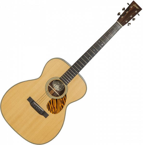 Westerngitarre & electro Collings OM2H Custom #28774 - Natural Aged Toner