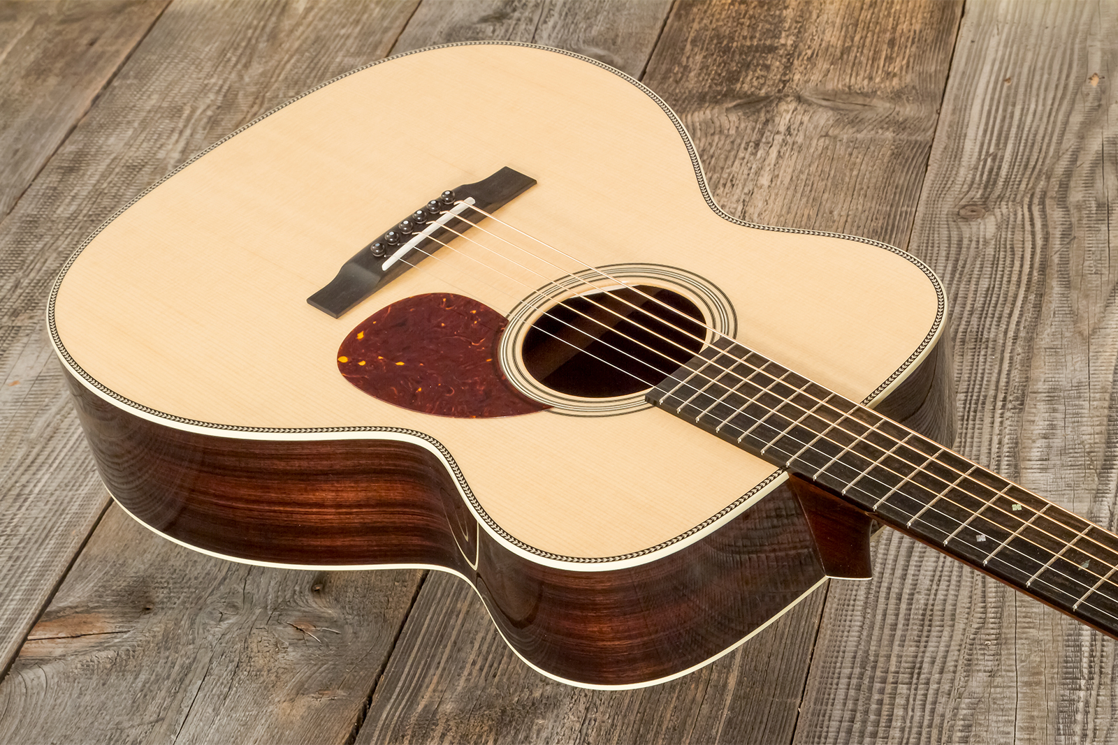 Collings Om2h Standard Orchestra Model Epicea Palissandre Eb #35207 - Natural High Gloss - Folk-Gitarre - Variation 2