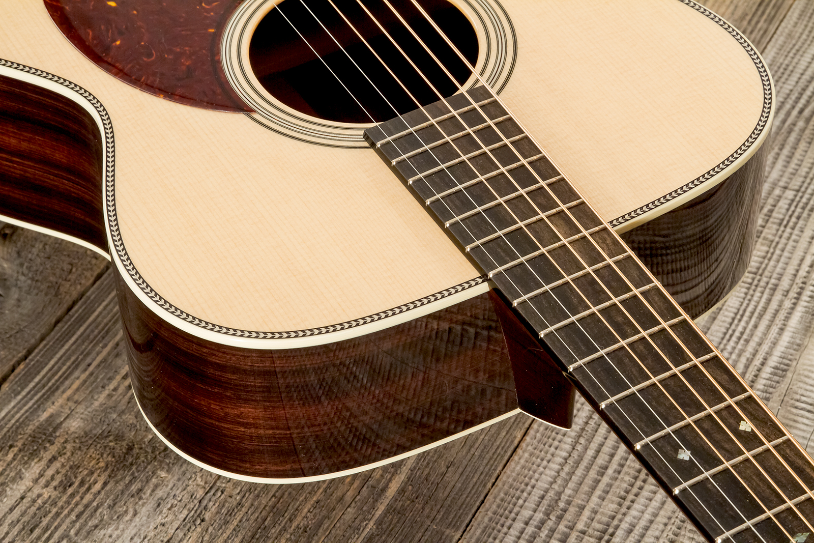 Collings Om2h Standard Orchestra Model Epicea Palissandre Eb #35207 - Natural High Gloss - Folk-Gitarre - Variation 4