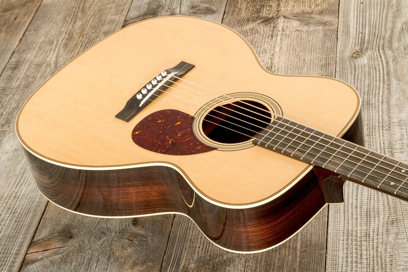 Collings Om2h T Traditional Orchestra Model Epicea Palissandre Eb #35208 - Natural High Gloss - Folk-Gitarre - Variation 2
