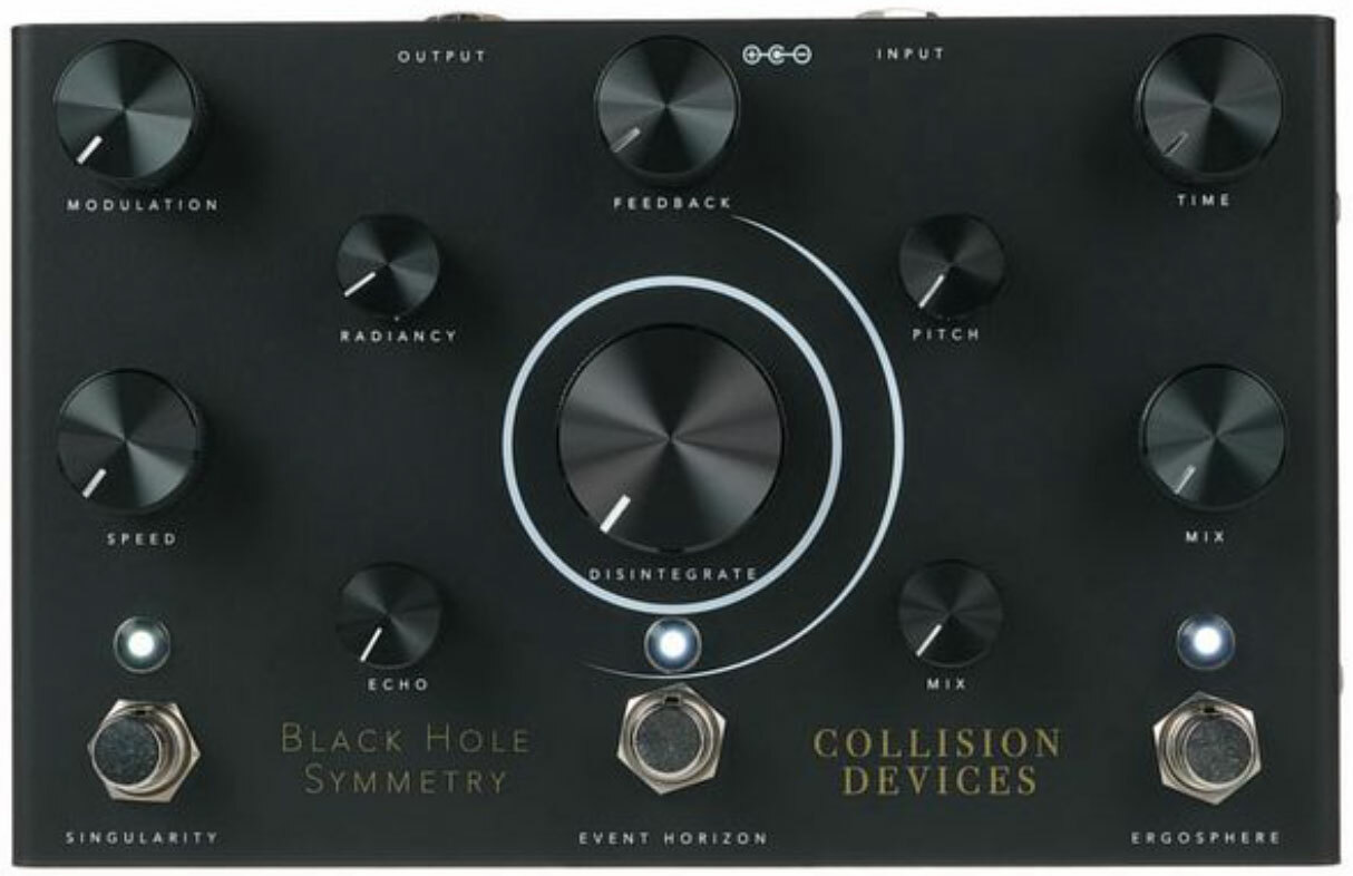 Collision Devices Black Hole Symmetry Delay Reverb Fuzz - Multieffektpedal - Main picture