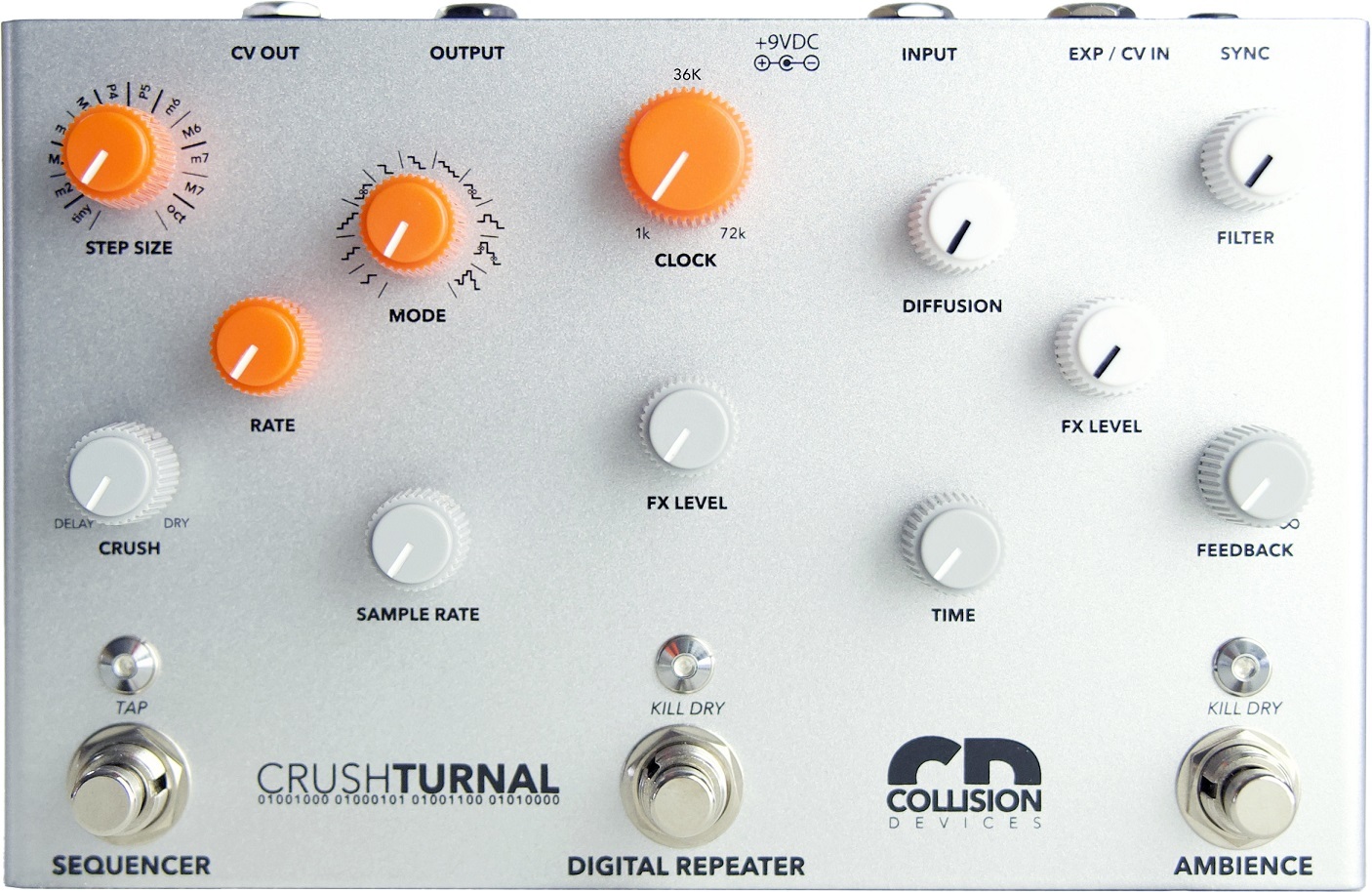 Collision Devices Crushturnal Reverb - Reverb/Delay/Echo Effektpedal - Main picture