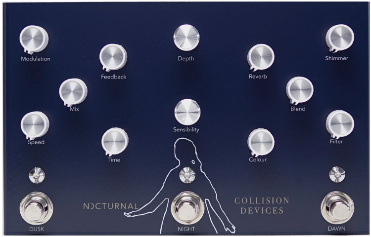 Collision Devices Nocturnal Reverb Shimmer - Reverb/Delay/Echo Effektpedal - Main picture