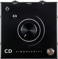 Overdrive/distortion/fuzz effektpedal Collision devices Singularity Black