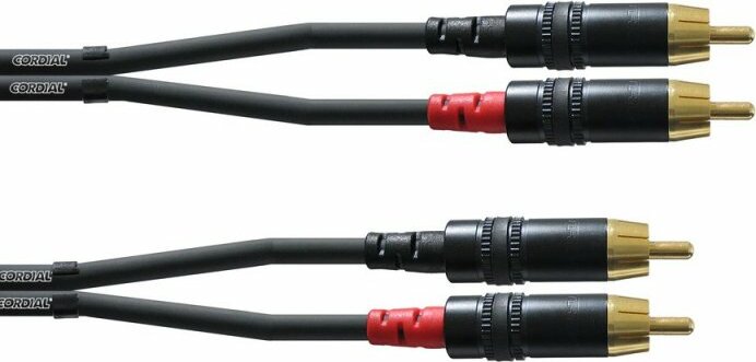 Cordial Cfu6cc 2xrca / 2xrca - 6m - Kabel - Main picture