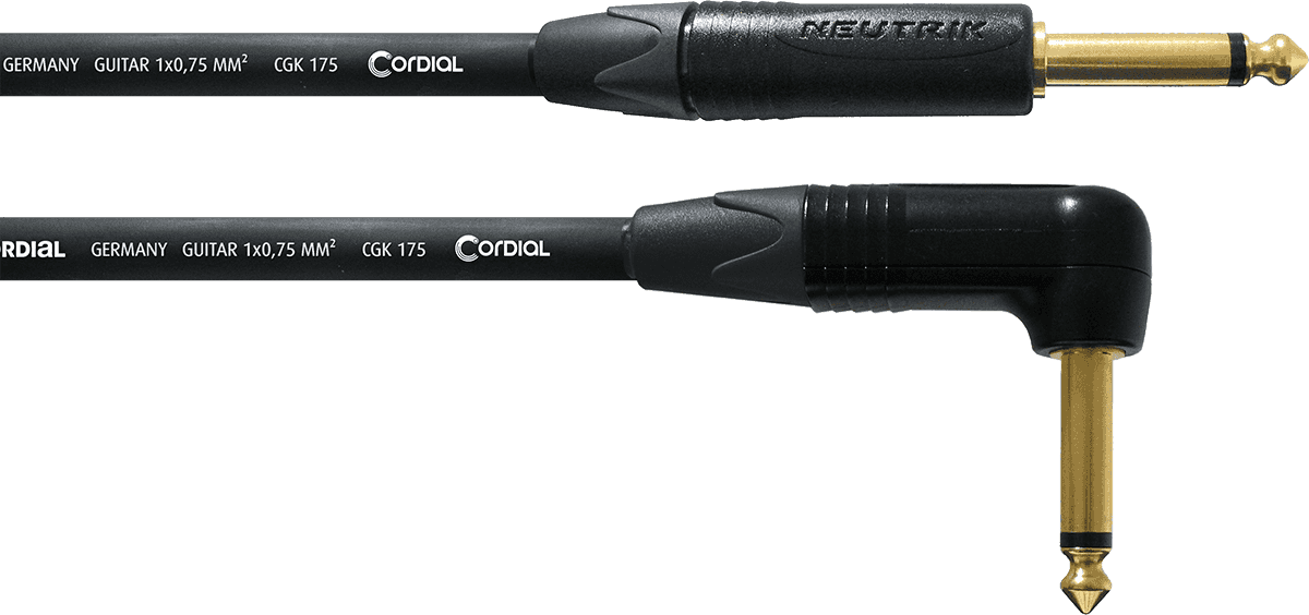 Cordial Standard - Jack Droit/coude - 3m - Kabel - Main picture