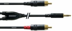 CFY6WCC mini-jack / 2x RCA
