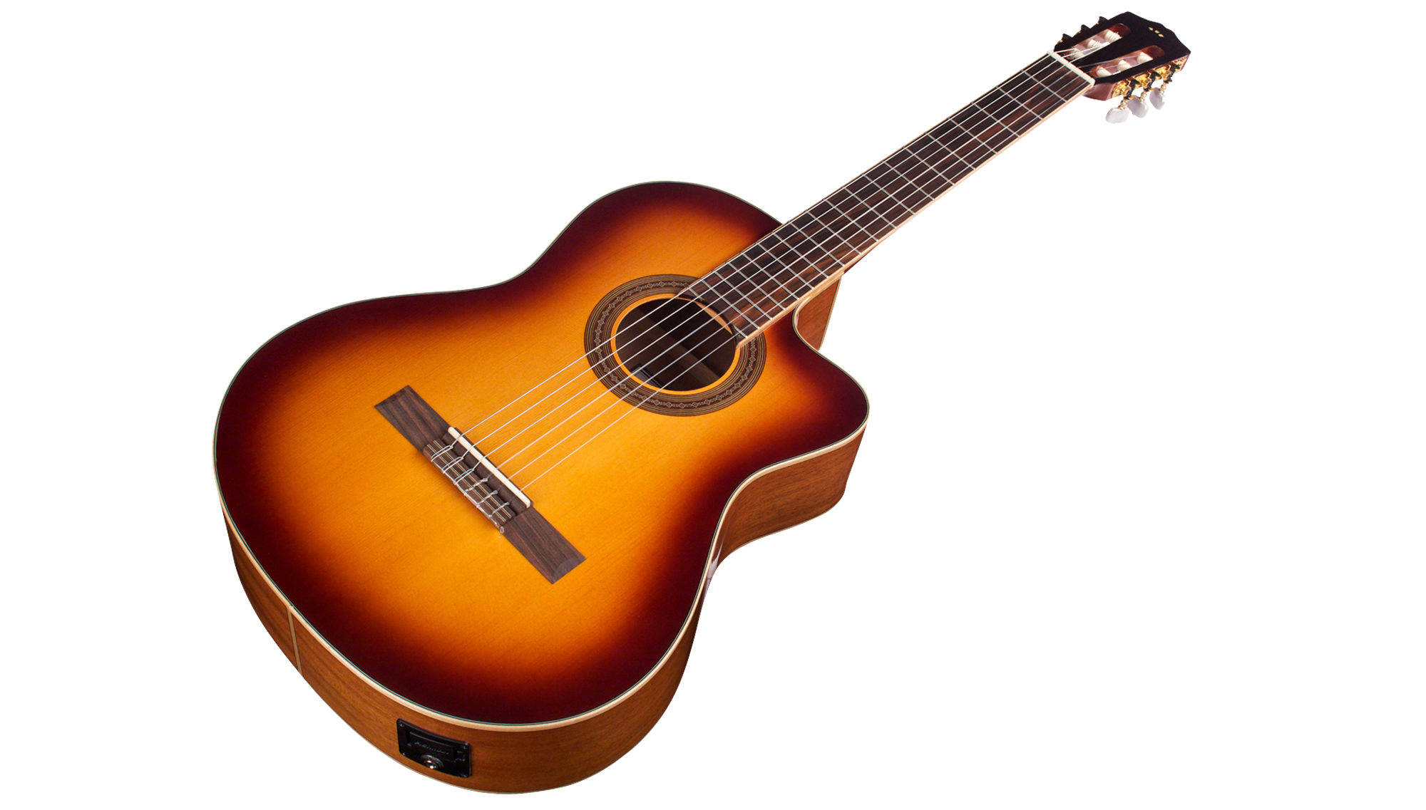 Cordoba C5-ce Iberia Cw Cedre Acajou Rw +housse - Sunburst - Konzertgitarren 4/4 - Variation 3