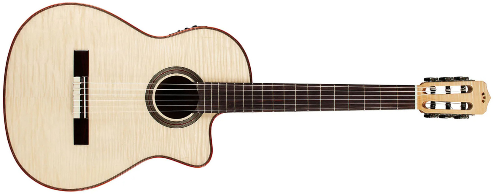 Cordoba Fusion 12 4/4 Cw Epicea Erable Eb - White Sands - Konzertgitarren 4/4 - Main picture