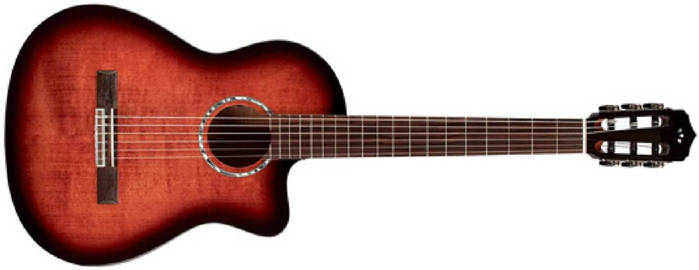 Cordoba Fusion 5 4/4 Cw Epicea Acajou Pf - Edge Burst - Konzertgitarren 4/4 - Main picture