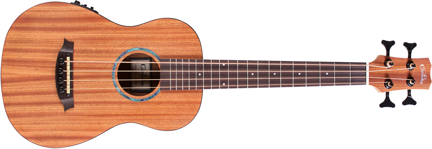 Cordoba Mini Ii Bass Mh-e Tout Acajou - Natural - Akustische Bass - Main picture