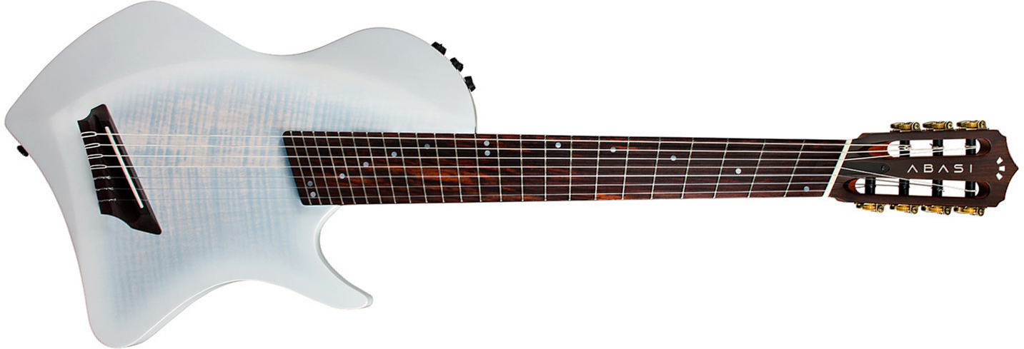 Cordoba Tosin Abasi Stage 7c Multiscale Epicea Acajou Rw - White Burst - Konzertgitarren 4/4 - Main picture
