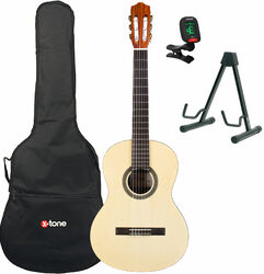 Konzertgitarre set Cordoba Protégé C1M 3/4 + housse + stand + accordeur - Natural