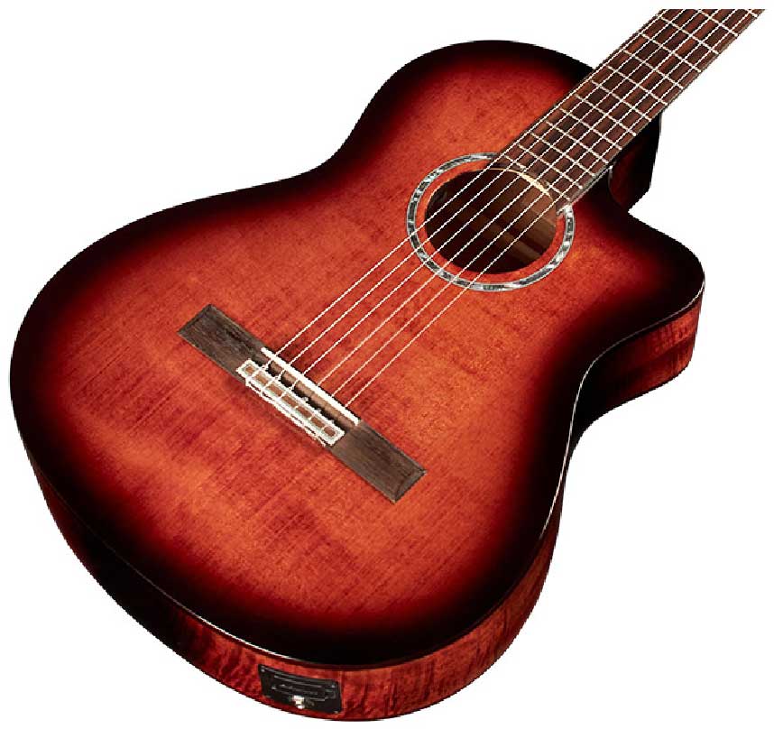 Cordoba Fusion 5 4/4 Cw Epicea Acajou Pf - Edge Burst - Konzertgitarren 4/4 - Variation 2