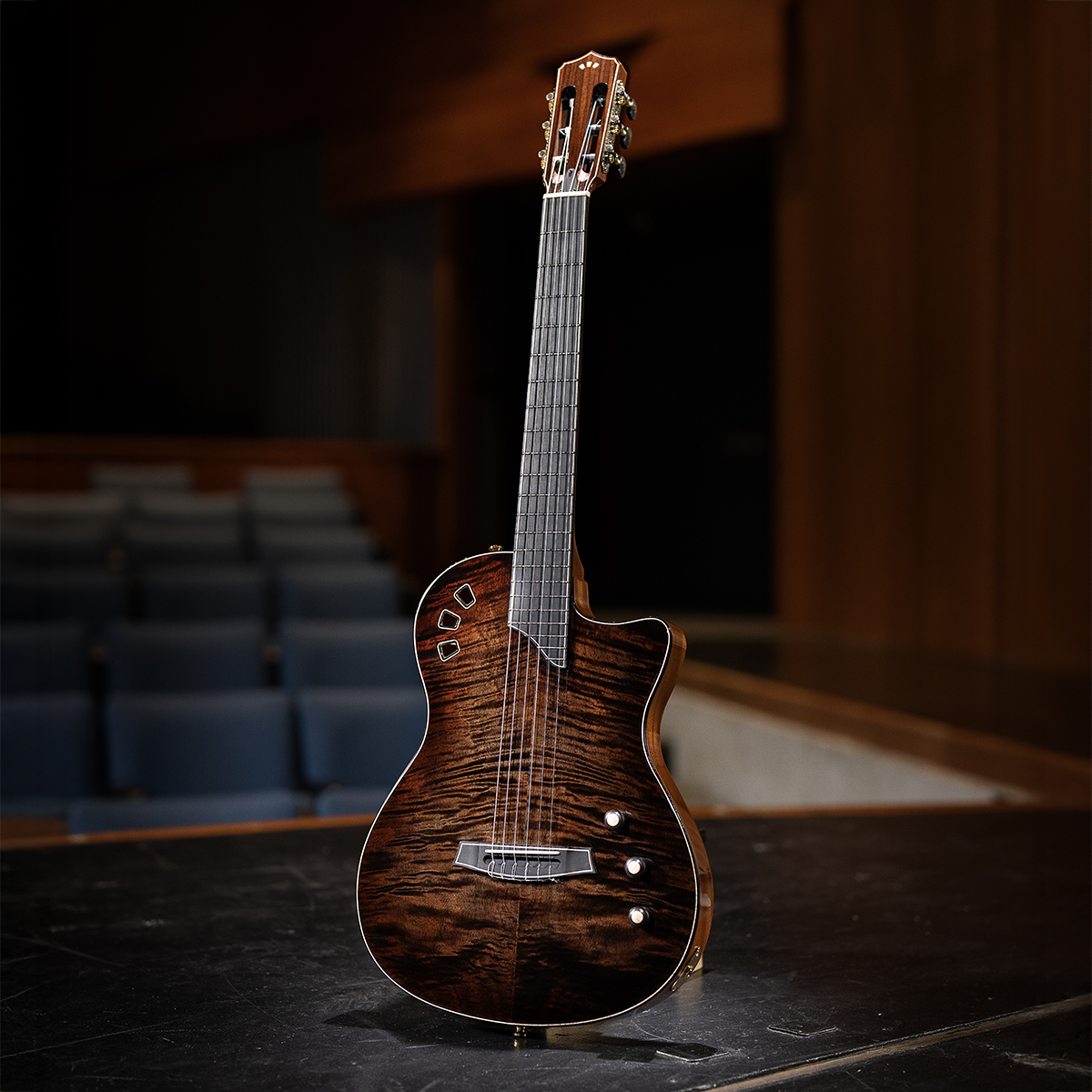 Cordoba Stage Artist Cw Epicea Acajou Eb - Habano Burst - Konzertgitarren 4/4 - Variation 3