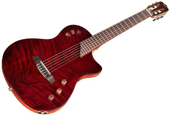 Cordoba Stage Ltd Cw Epicea Acajou Pf - Garnet Red - Konzertgitarren 4/4 - Variation 1