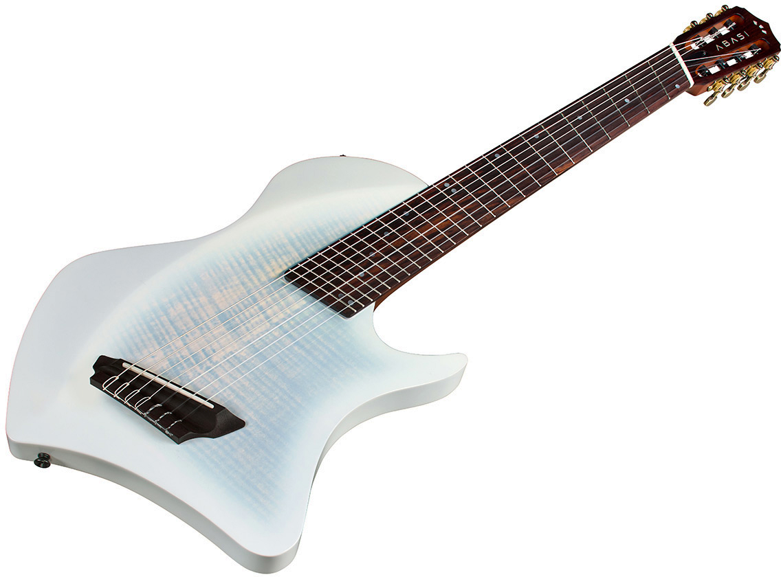 Cordoba Tosin Abasi Stage 7c Multiscale Epicea Acajou Rw - White Burst - Konzertgitarren 4/4 - Variation 2
