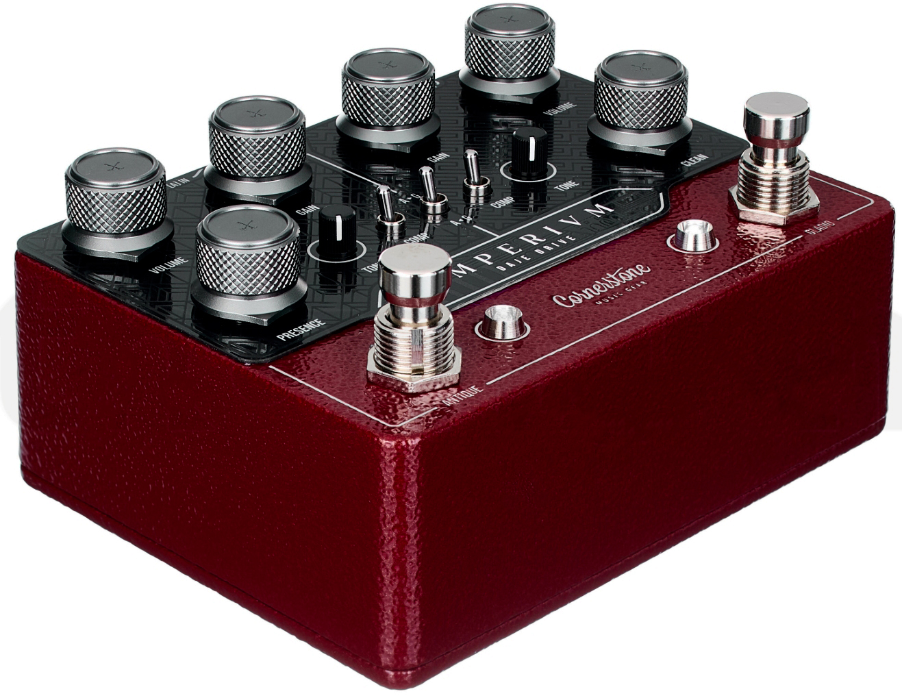 Cornerstone Music Gear Imperium Dual Overdrive V2 - Overdrive/Distortion/Fuzz Effektpedal - Variation 1