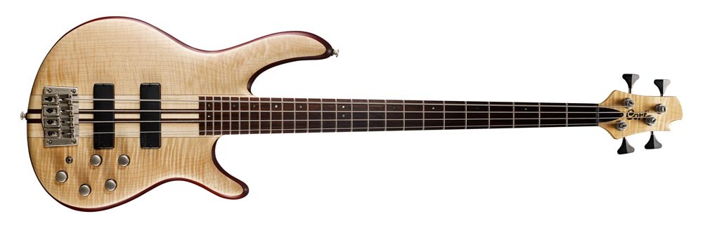 Cort A4 Plus Fmmh Opn - Naturel - Solidbody E-bass - Variation 1