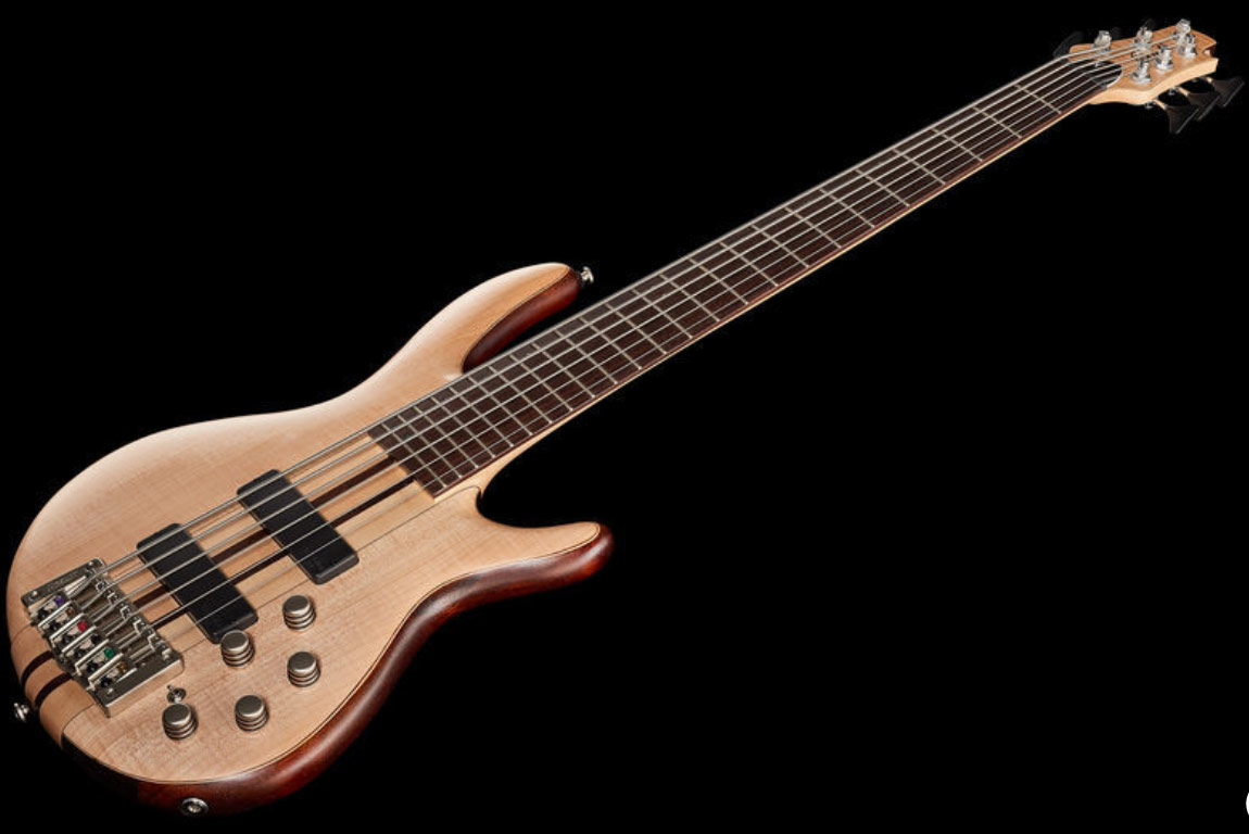 Cort A6 Plus Fmmh Opn - Natural - Solidbody E-bass - Variation 1