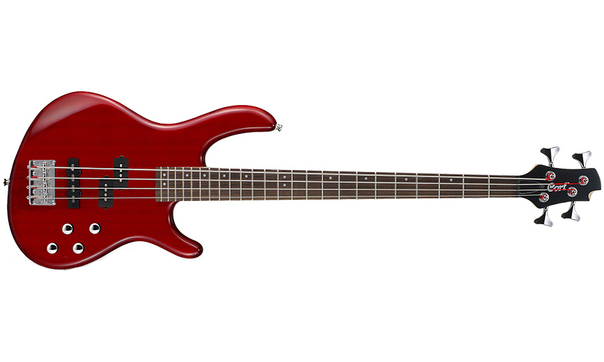 Cort Action Bass Plus Tr - Trans Red - Solidbody E-bass - Variation 1
