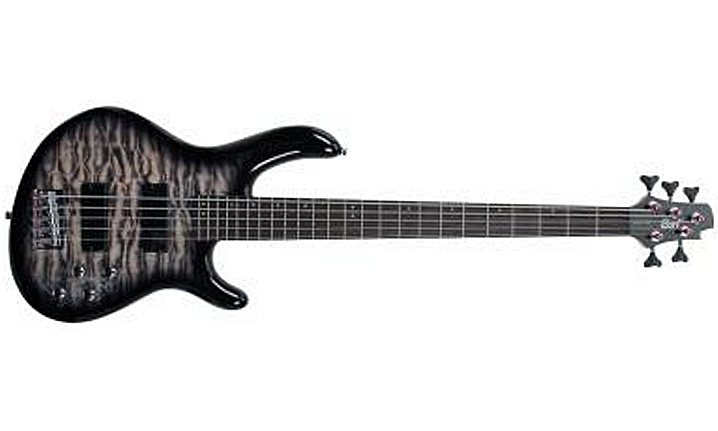 Cort Action Dlx V Plus Fgb 5-cordes Active Rw - Faded Gray Burst - Solidbody E-bass - Variation 1