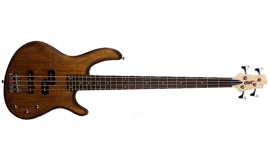 Cort Action Pj Opw - Open Pore Walnut - Solidbody E-bass - Variation 6