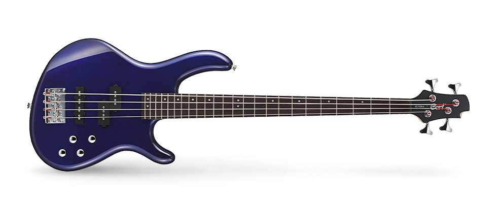 Cort Action Bass Plus Bm - Metallic Blue - Solidbody E-bass - Variation 1