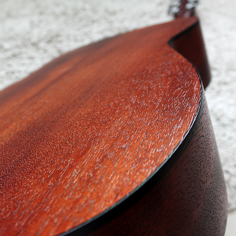 Cort Ad Mini Op Dreadnought 3/4 Epicea Acajou 2016 - Natural Open Pore - Western-Reisegitarre - Variation 3
