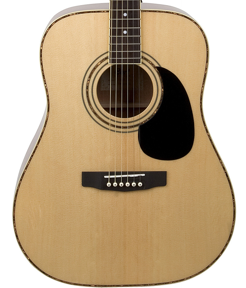 Cort Ad880 Standard Dreadnought Epicea Acajou Mer - Natural Satin - Westerngitarre & electro - Variation 1