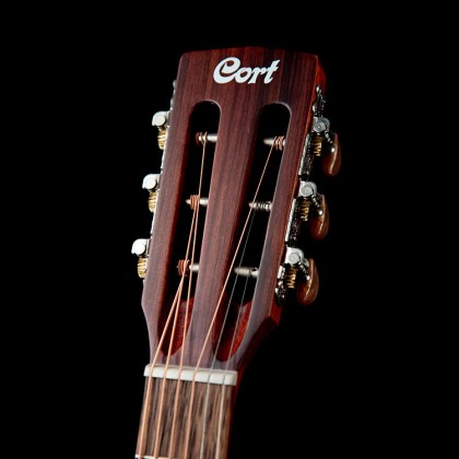 Cort Ap550m Parlor Acajou Mer - Natural - Gitarre 0/00/000 - Variation 2